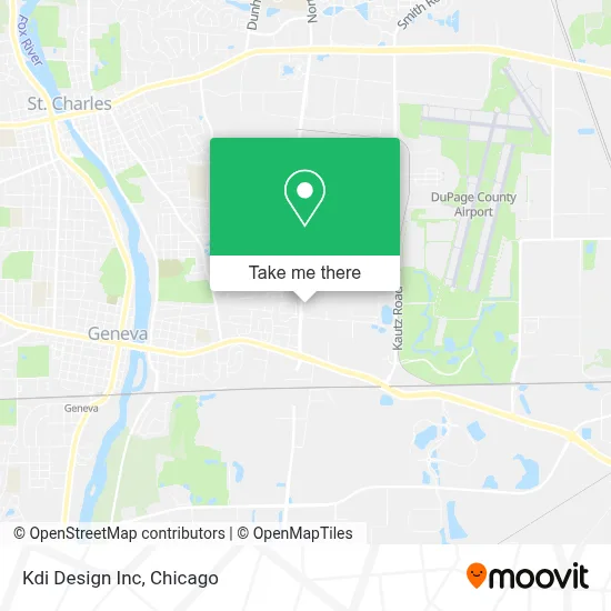 Kdi Design Inc map