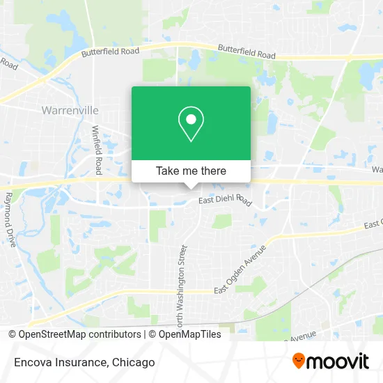 Encova Insurance map