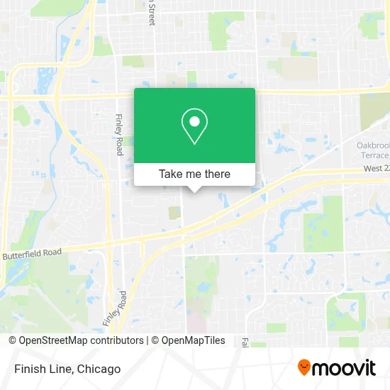 Finish Line map