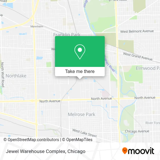 Jewel Warehouse Complex map