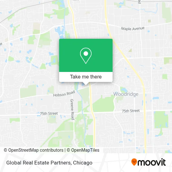 Global Real Estate Partners map