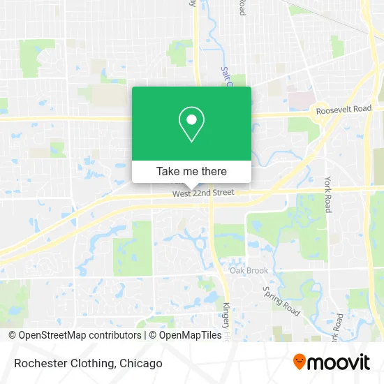 Rochester Clothing map