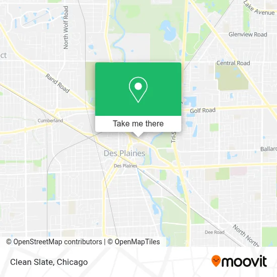 Clean Slate map