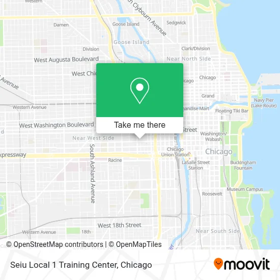 Seiu Local 1 Training Center map