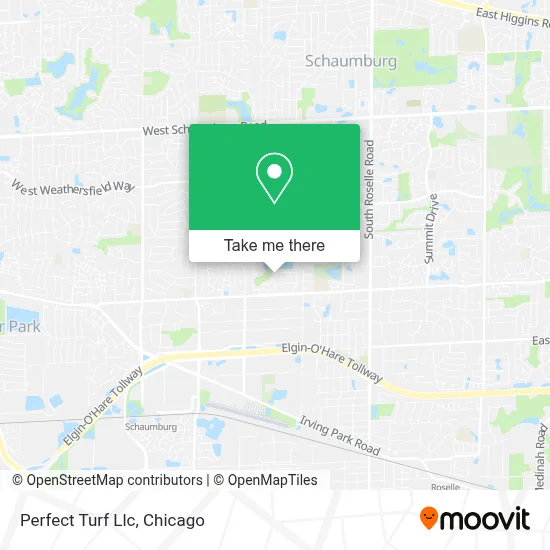 Perfect Turf Llc map