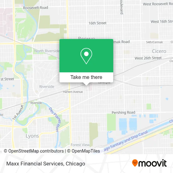 Maxx Financial Services map