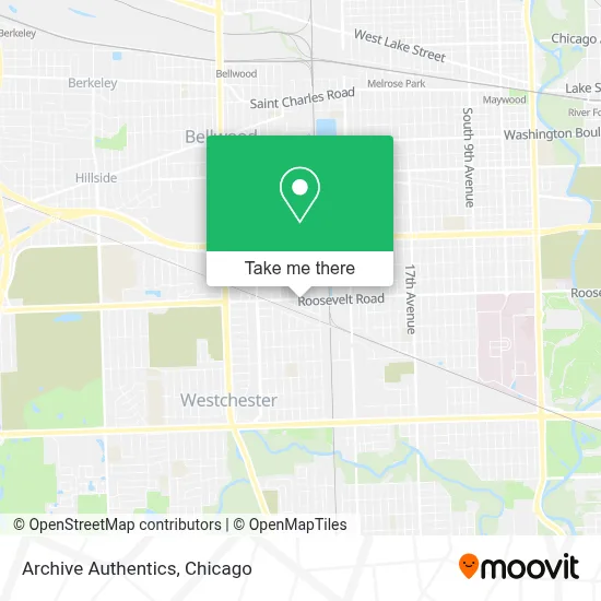 Archive Authentics map