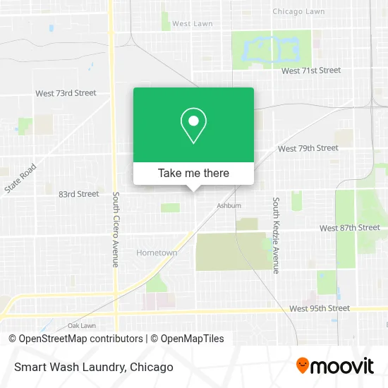 Smart Wash Laundry map
