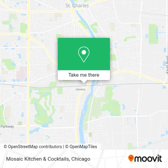 Mosaic Kitchen & Cocktails map