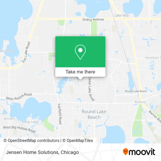 Jensen Home Solutions map