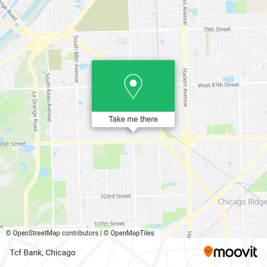 Tcf Bank map