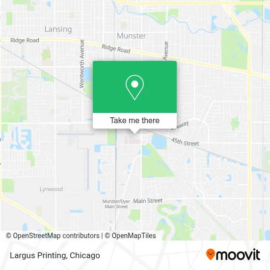 Largus Printing map