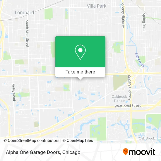 Alpha One Garage Doors map