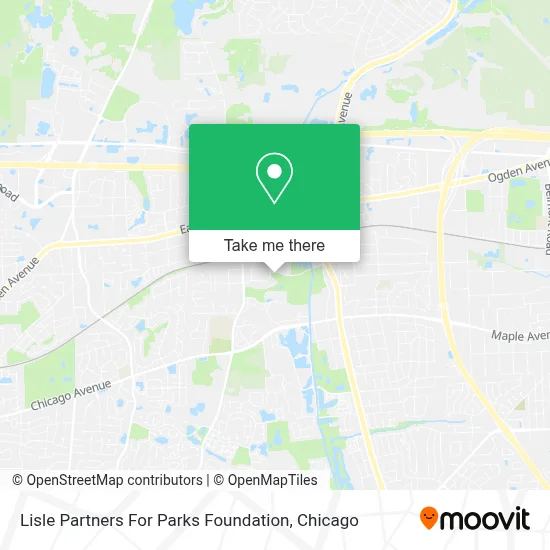 Lisle Partners For Parks Foundation map