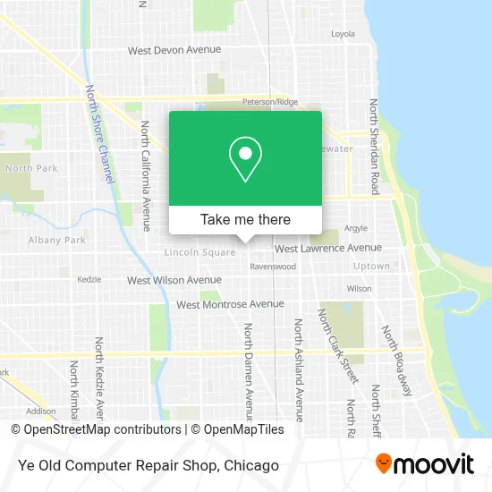 Ye Old Computer Repair Shop map
