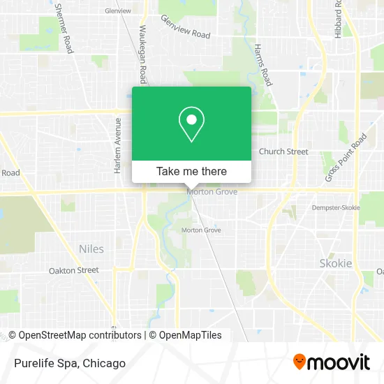 Purelife Spa map