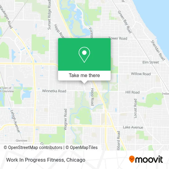 Work In Progress Fitness map