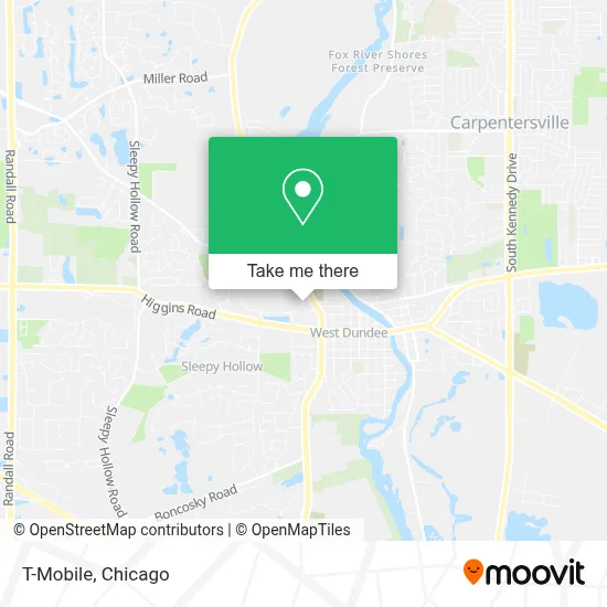 T-Mobile map