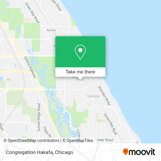 Congregation Hakafa map