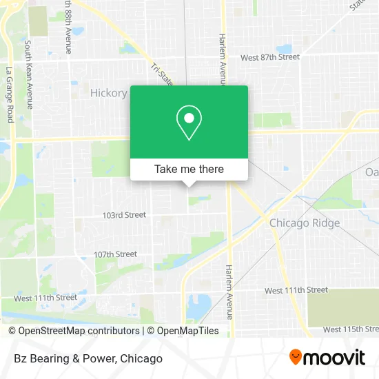 Bz Bearing & Power map