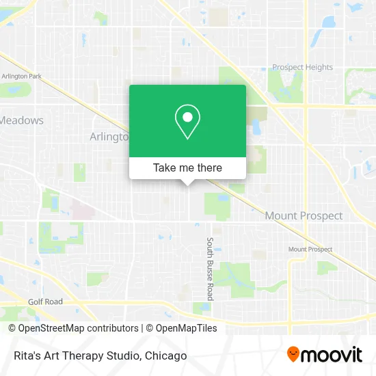 Rita's Art Therapy Studio map