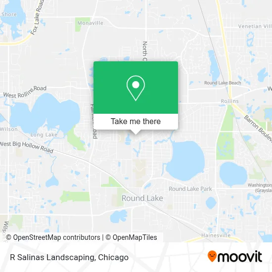R Salinas Landscaping map