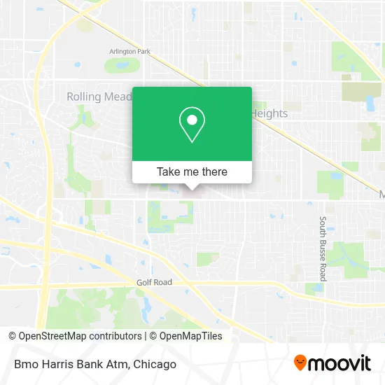 Bmo Harris Bank Atm map