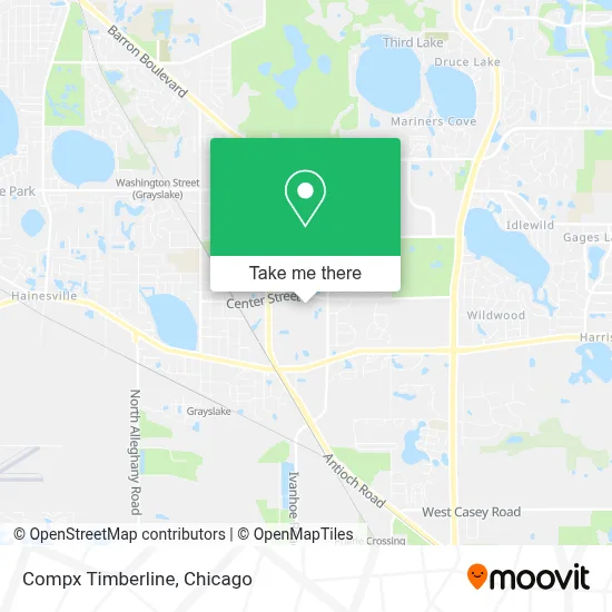 Compx Timberline map