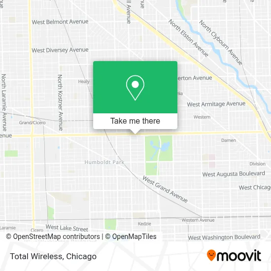 Total Wireless map