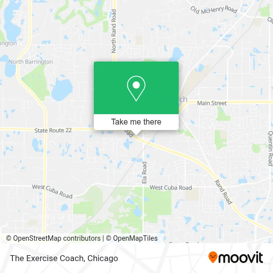 The Exercise Coach map