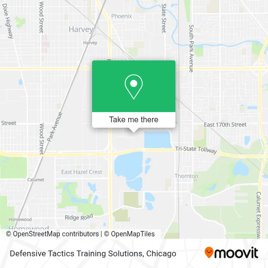 Defensive Tactics Training Solutions map