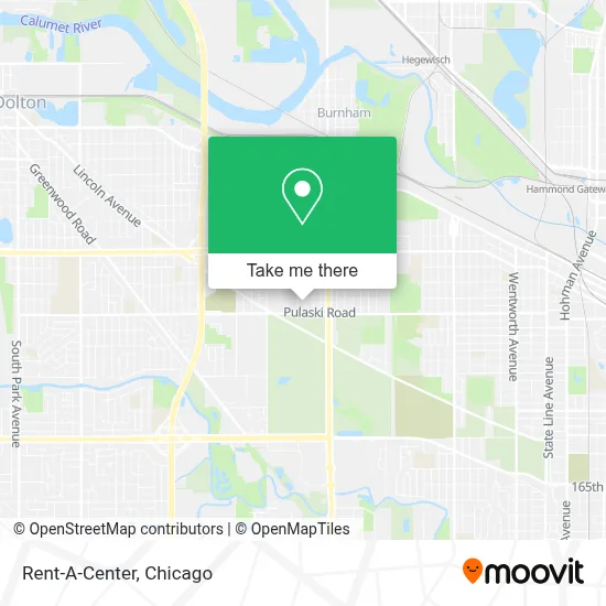 Rent-A-Center map