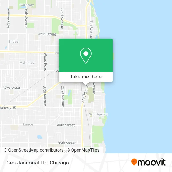 Geo Janitorial Llc map