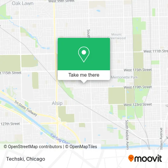 Techski map