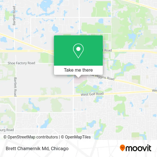 Brett Chamernik Md map