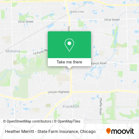 Heather Merritt - State Farm Insurance map