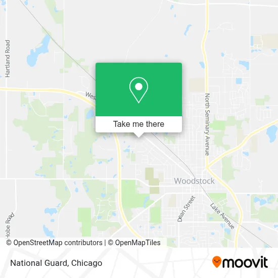 National Guard map