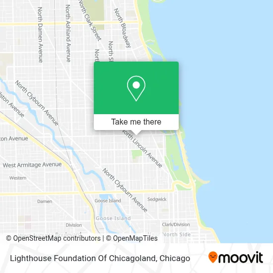 Lighthouse Foundation Of Chicagoland map