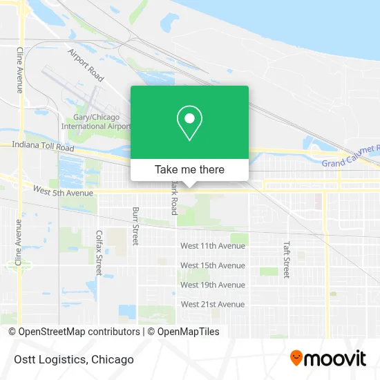 Ostt Logistics map