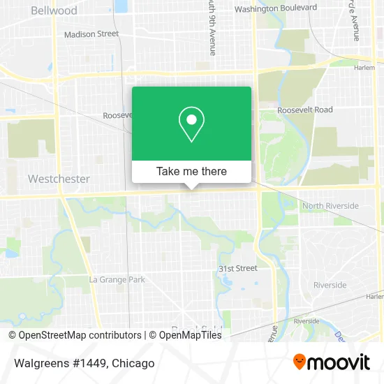 Walgreens #1449 map
