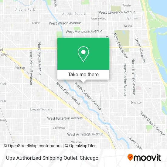 Ups Authorized Shipping Outlet map