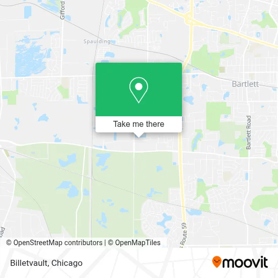 Billetvault map