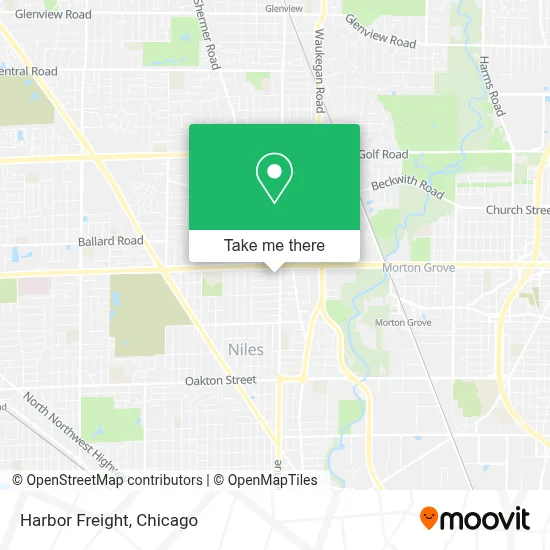 Harbor Freight map