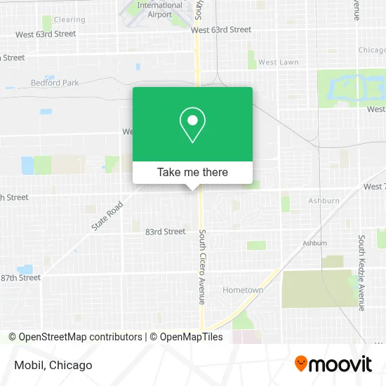 Mobil map