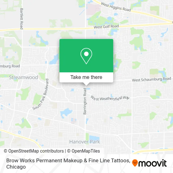 Brow Works Permanent Makeup & Fine Line Tattoos map
