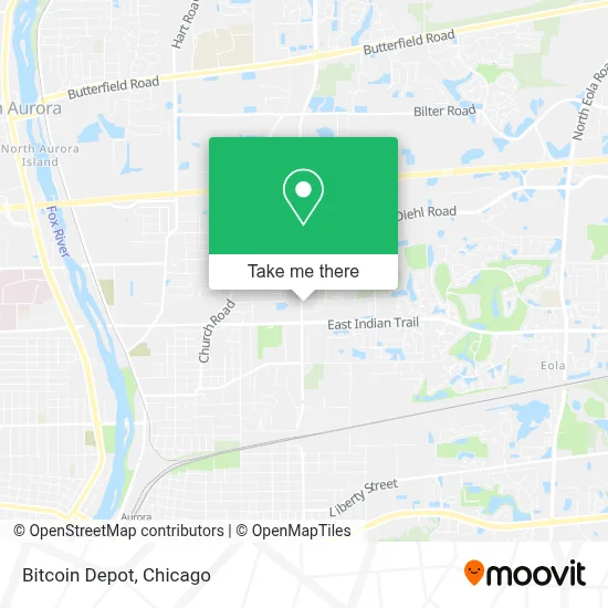 Bitcoin Depot map