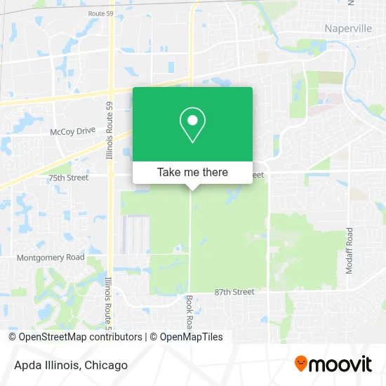 Apda Illinois map