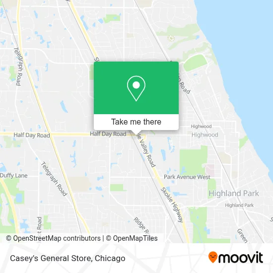 Casey's General Store map