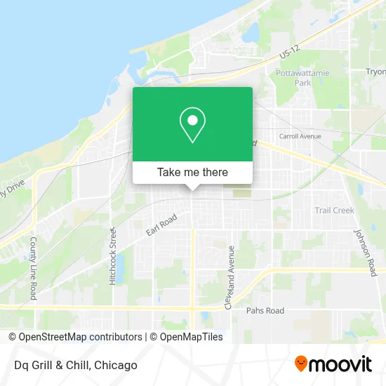 Dq Grill & Chill map