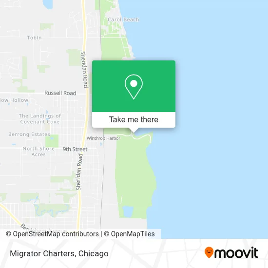 Migrator Charters map